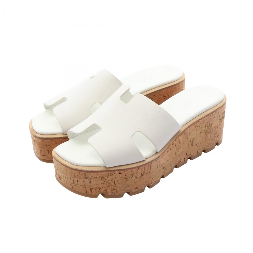Hermes Eze 30 Platform Mule Sandals #373674H85B
